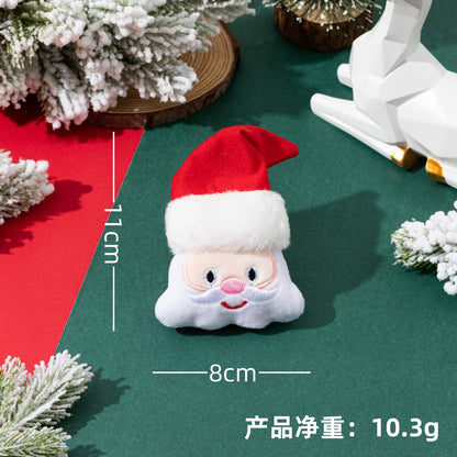 跨境爆款圣诞狗玩具含BB叫可发声耐抓咬不易吞食圣诞圣诞宠物玩具