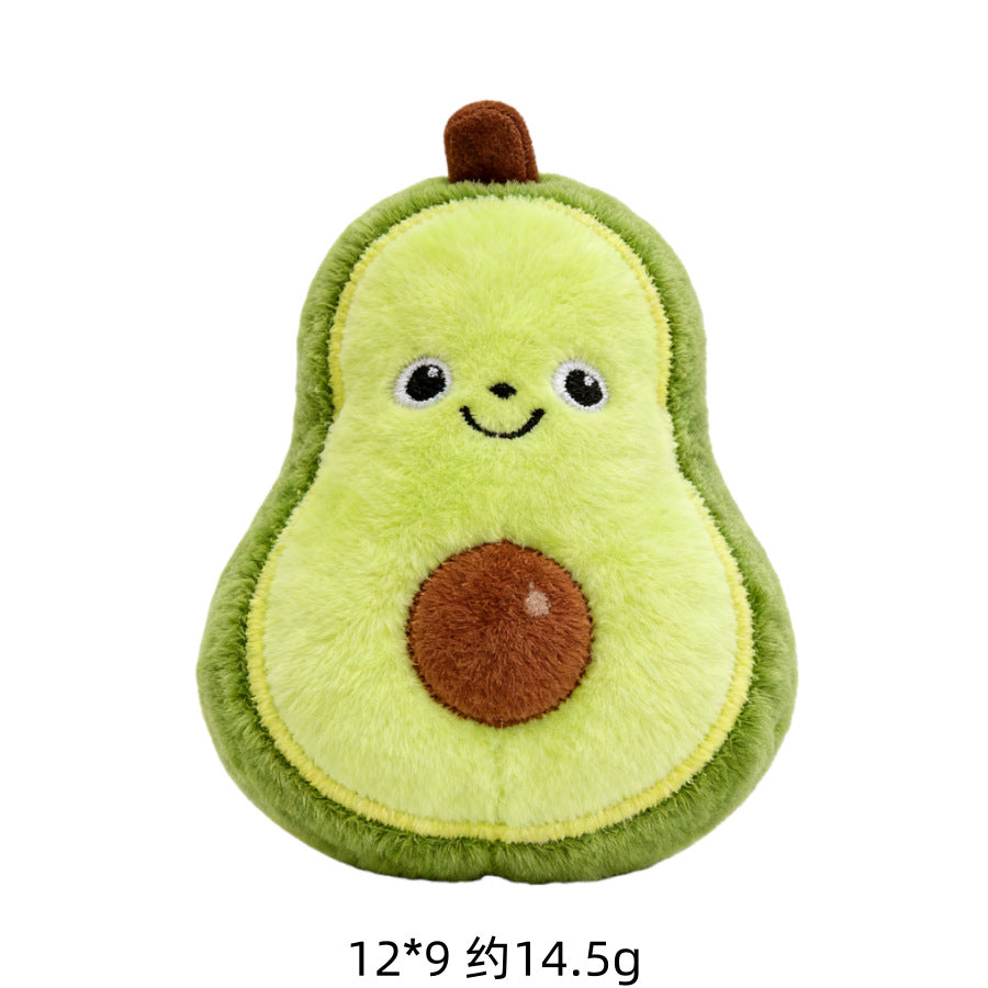 Moo - Stitched Cartoon Faces food-shaped cat toy