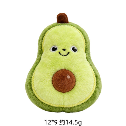 Moo - Stitched Cartoon Faces food-shaped cat toy