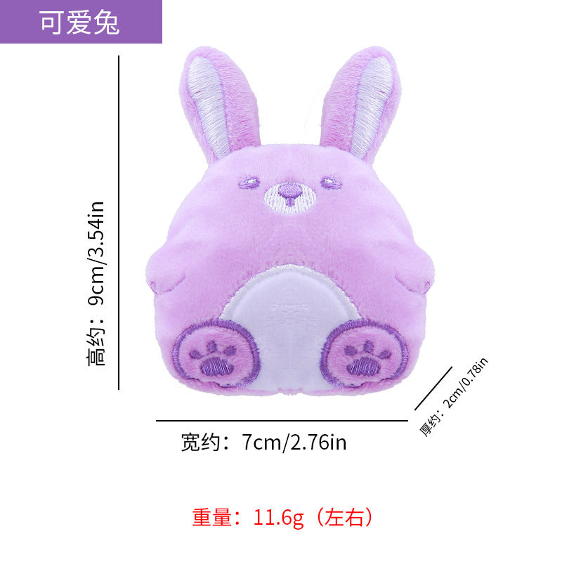 Moo - Rounded Plush Animal Character Cat Toy