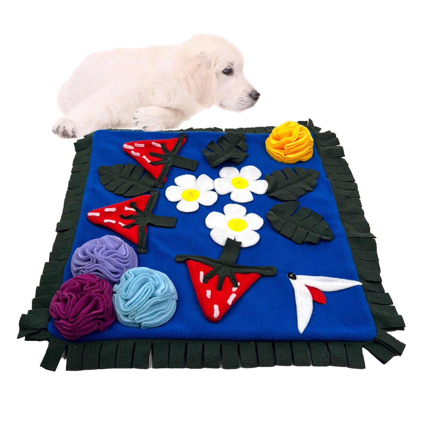 Snuffy - Floral Pattern Pet Snuffle Mat