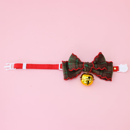Mokka - Patterned Design 铃铛 Adjustable Pet Collar