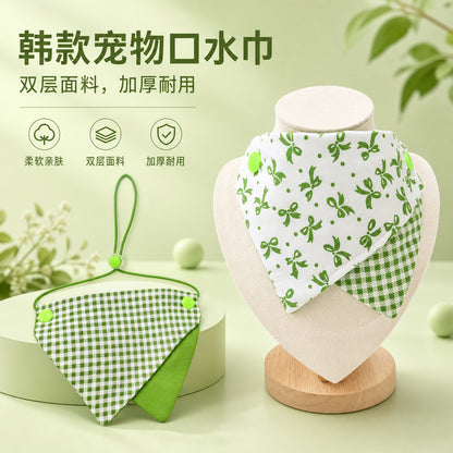 Mokka - Adjustable Triangular Bandana Pet Neckwear