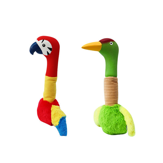 Petkin - Bird Shape Dog Squeaky Toy