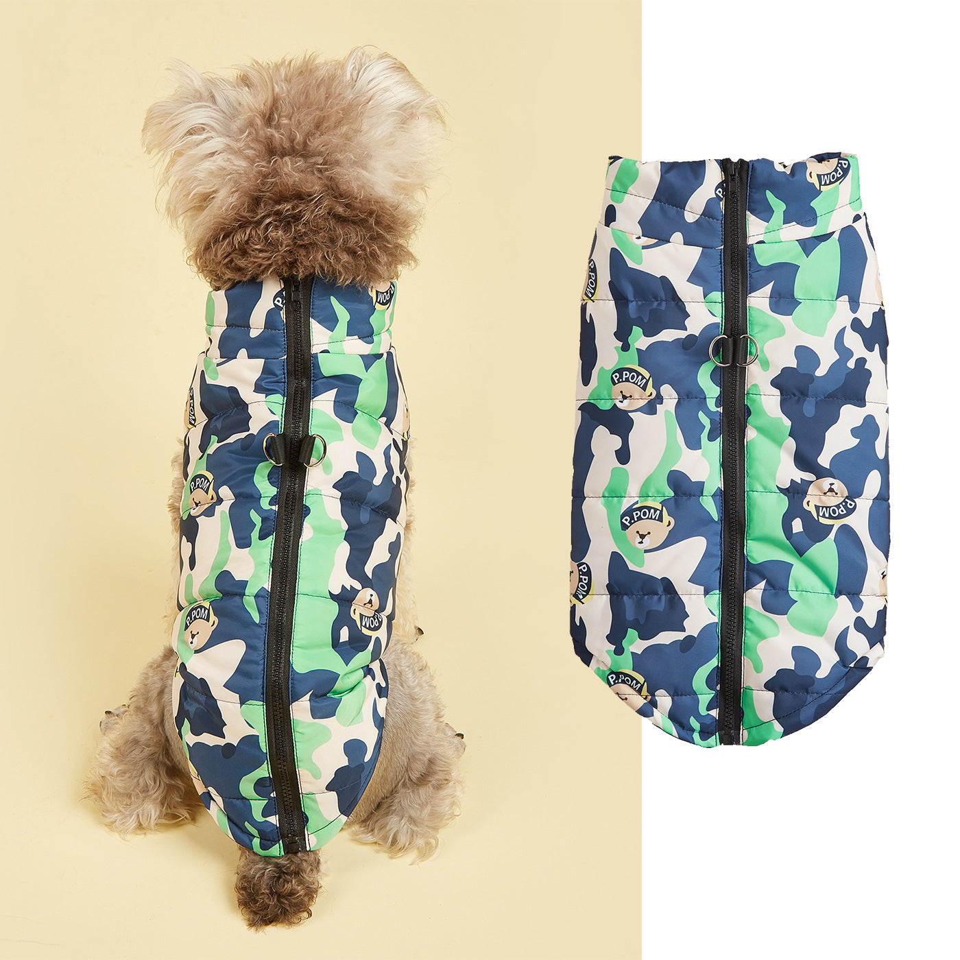 Ozzie - Camouflage Winter Pet Coat