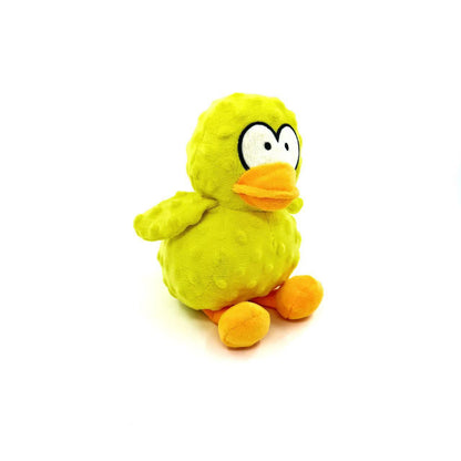 Petkin animal shaped dog squeaky toy displayed from a different angle