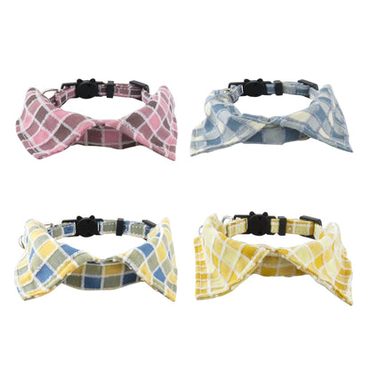 Mokka - Soft Plaid Shirt Breakaway Cat Collar