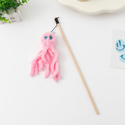 Moo - Octopus Cat Teaser Wand