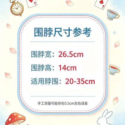 宠物爱丽丝碎花蝴蝶结小中大型犬配饰猫猫四季春夏搭配可爱围脖