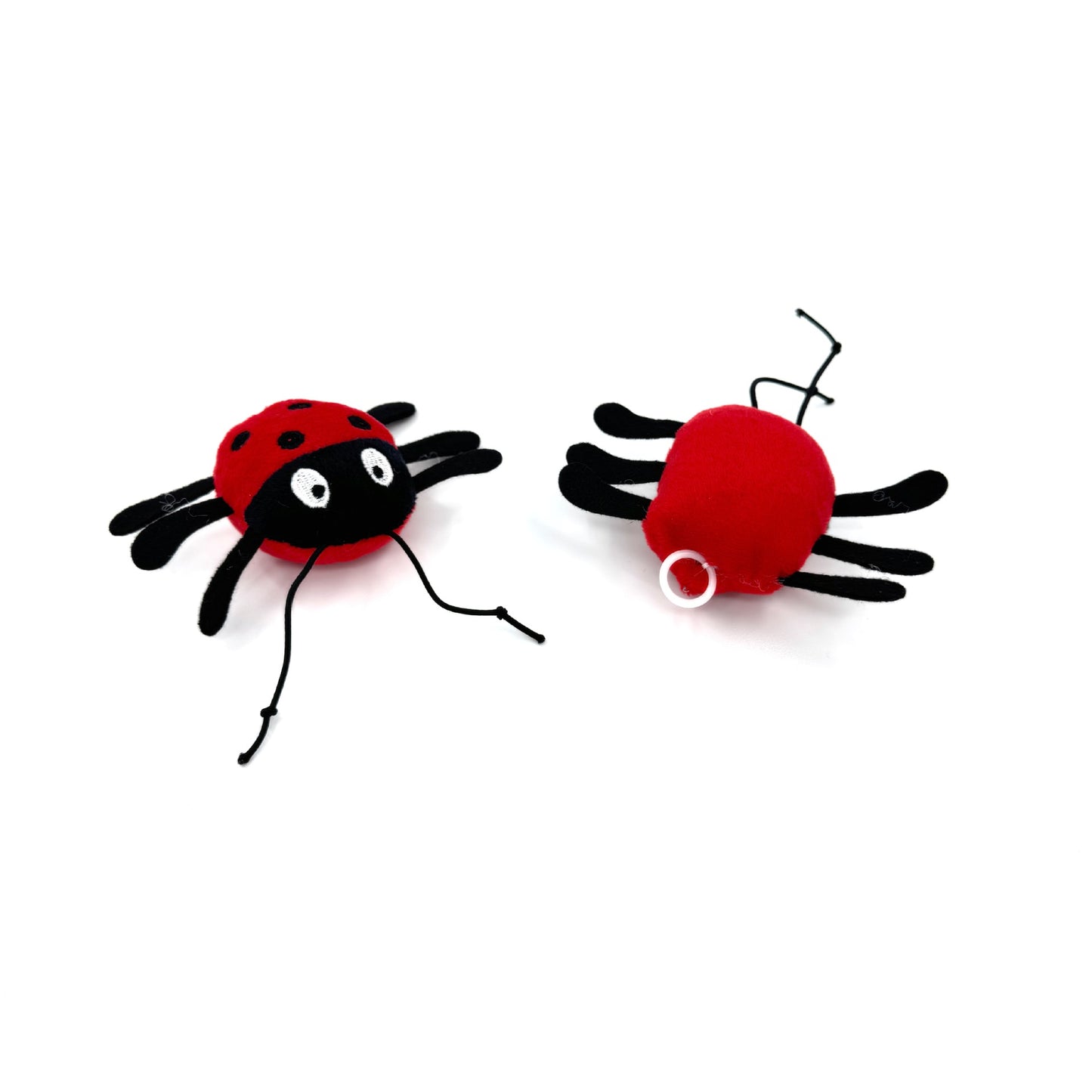 Moo - Ladybug Vibrating Cat Pull Toy