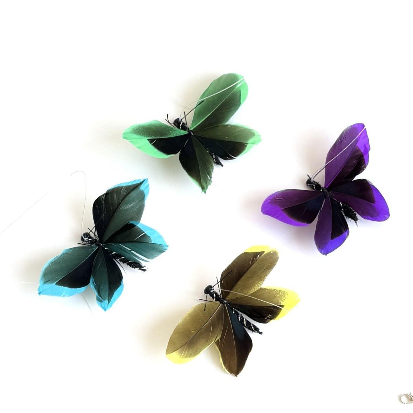Moo - Butterfly-Shaped Cat Toy