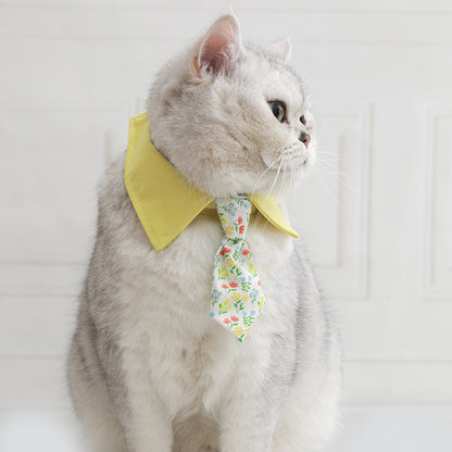宠物猫咪领结可爱多种风格项圈领带狗狗节日围巾项链小型犬比熊