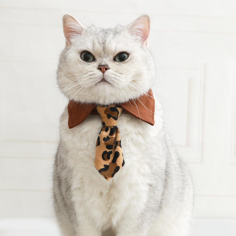 宠物猫咪领结可爱多种风格项圈领带狗狗节日围巾项链小型犬比熊