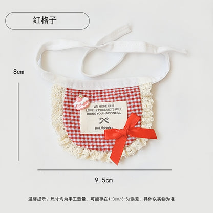 可爱mini宠物生日口水巾围兜猫咪狗狗周岁派对拍照蛋糕狗狗围嘴