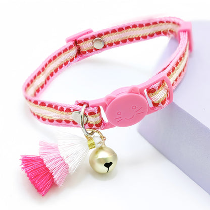 Mokka - Embroidered Cat Collar