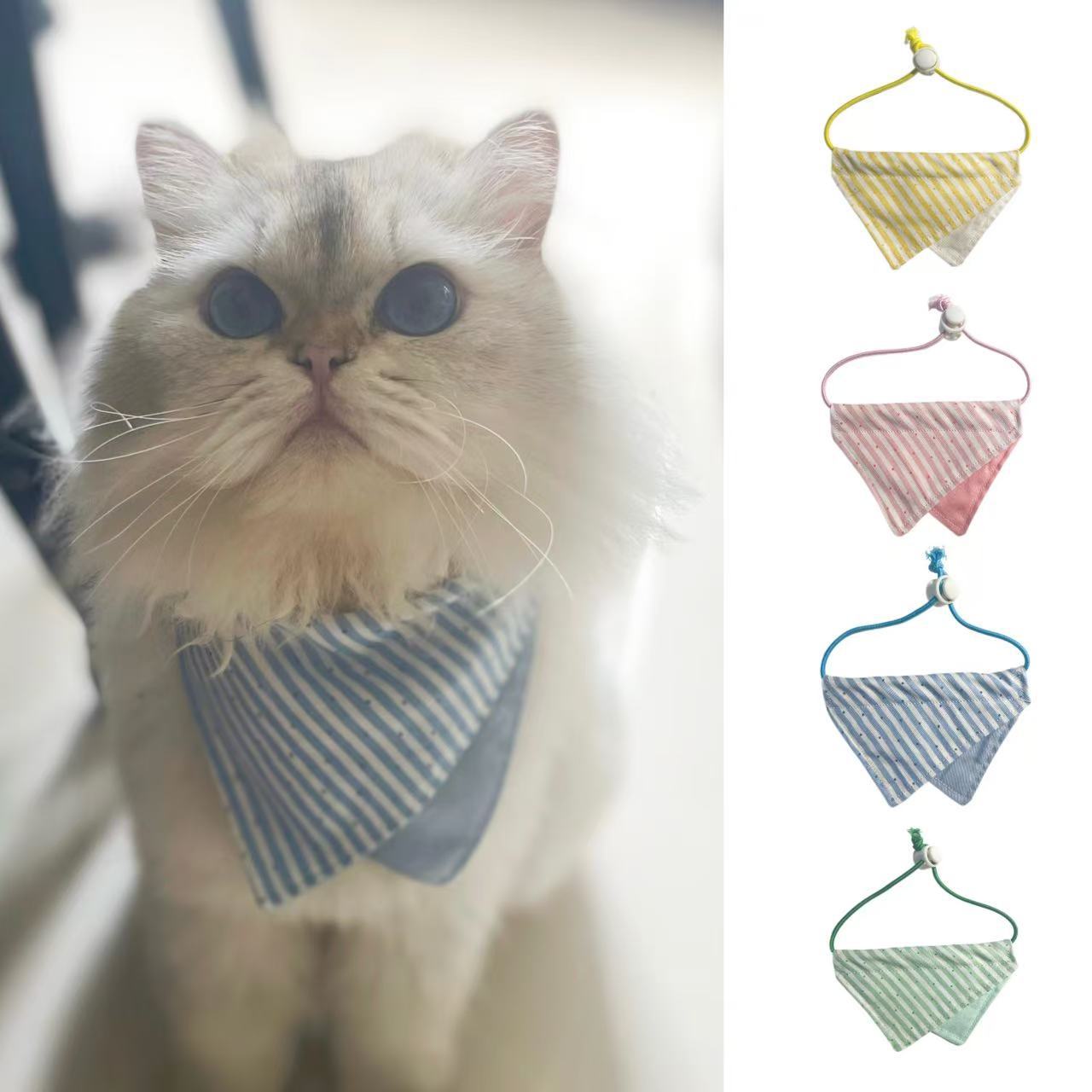 Mokka - Overlapping Panel Bib Pet Neckwear