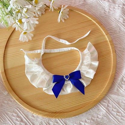 Mokka - Heart Bow Princess Style Cat Collar