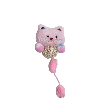 Moo - Fuzzy Animal Character Ball Cat Toy