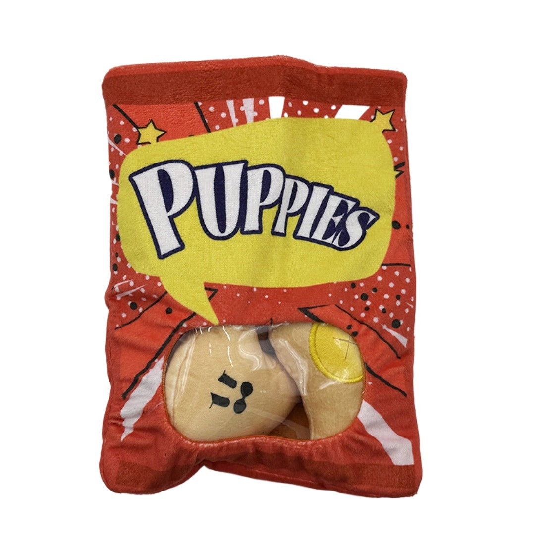 Petkin - Potato Chip Snack Shaped Dog Sound Toy