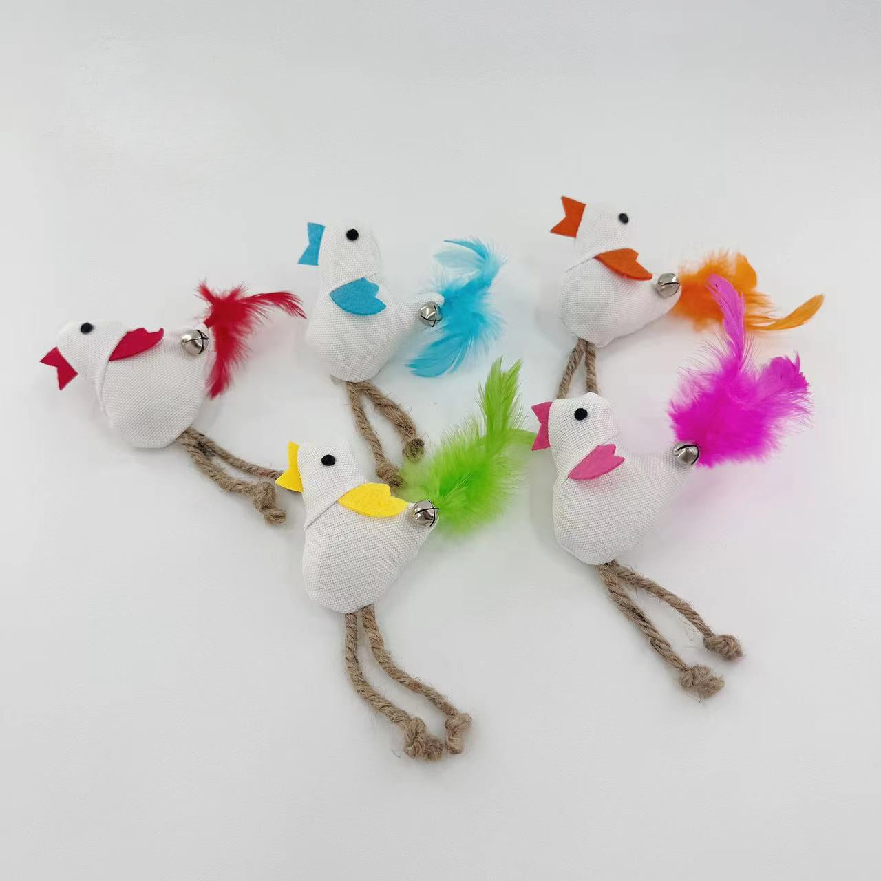 Moo - Bird-Shaped Cat Toy