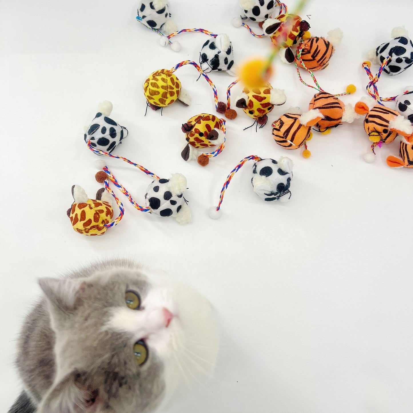 Moo - Animal-Themed Cat Toys 3pcs set