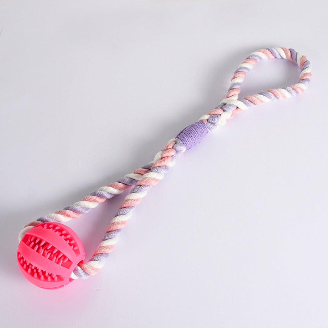 Chewia - Colorful Rope Ball Tug Toy