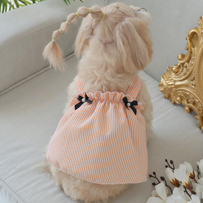 Ozzie - Striped Casual Cat and Dog Pet Dress