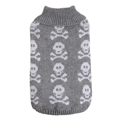 Halloweek - Halloween Skull Graphic Dog Sweater