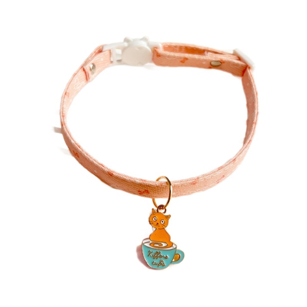 Mokka - Cute Princess Style Cat Collar with Pendant