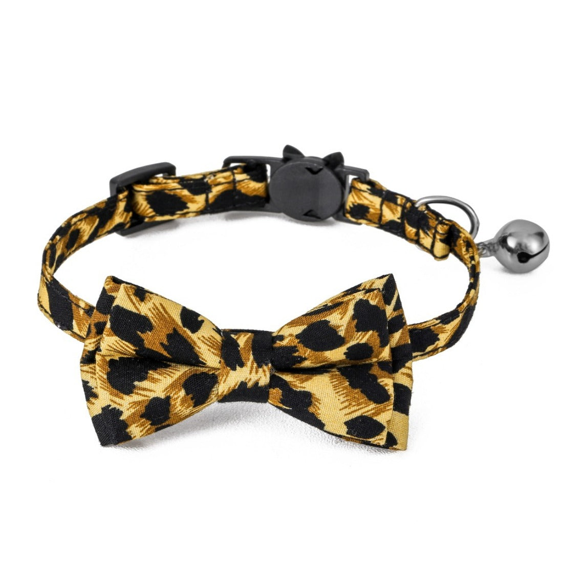 Mokka - Leopard Print Pet Bandana Collar