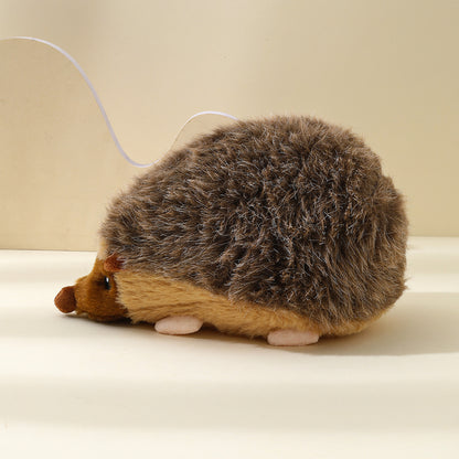 Petkin - Furry Hedgehog Pet Toy