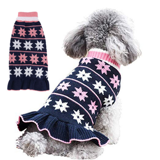 Ozzie - Geometric Pattern Pet Sweater