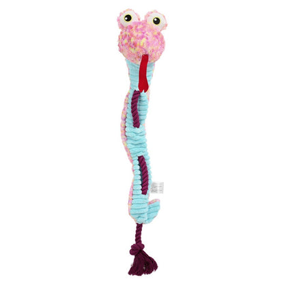 Petkin – Jungle Animal Plush Rope Dog Toy