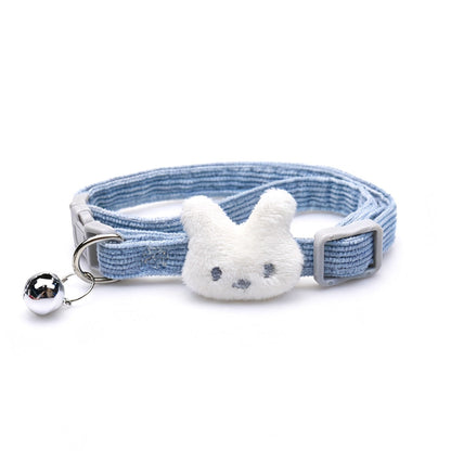 Mokka - Cartoon Bunny Face Adjustable Cat Collar