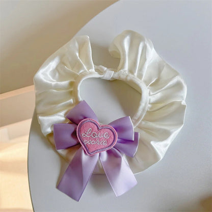 Mokka - Ruffled Bow Pet Neckwear