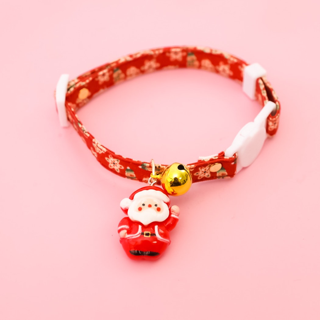 Christmoo - Cartoon Christmas Bow Tie Pet Collar