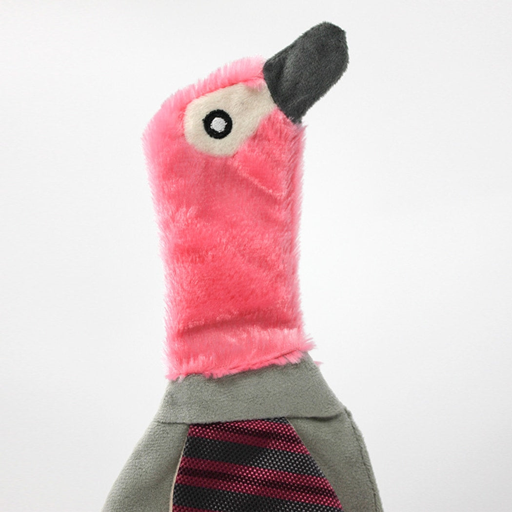 Petkin - Bird Shaped Squeaky Plush Dog Toy