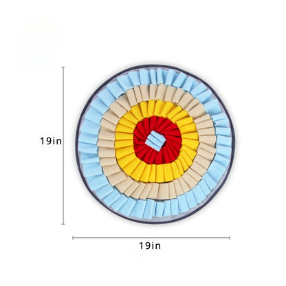 Snuffy - Colorful Round Snuffle Mat