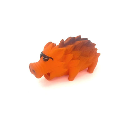 Petkin – Cool Boar Dog Toy - Creaky Rubber Pig