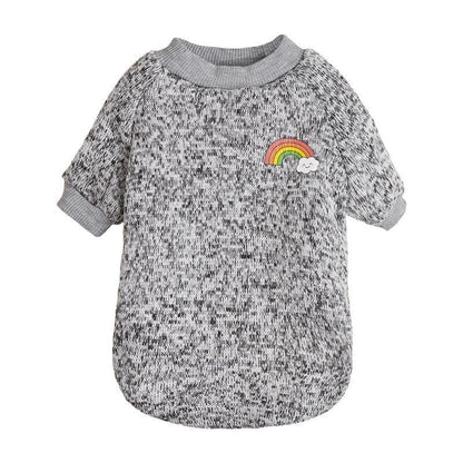 Ozzie - Rainbow Label Round Neck Dog Sweater