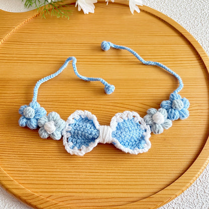 Mokka - Flower Detail Decorative Cat Collar