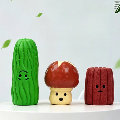 Petkin - Playful Food Shape Indoor Squeaky Dog Toy