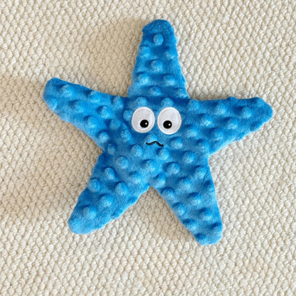 Petkin - Starfish Character Interactive Squeaky Dog Toy