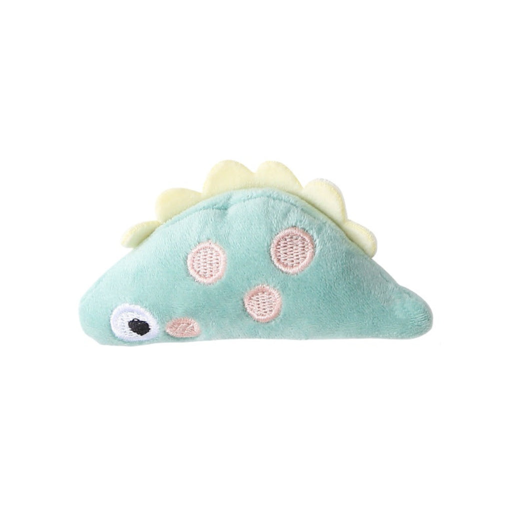 Moo - Embroidered Face Plush Cat Toy