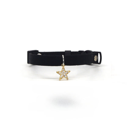 Mokka Sparkle Star Breakaway Collar packaging with collar and star charm inside