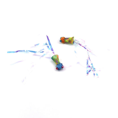 Moo - Sparkle Ribbon Teaser Play Cat Toy