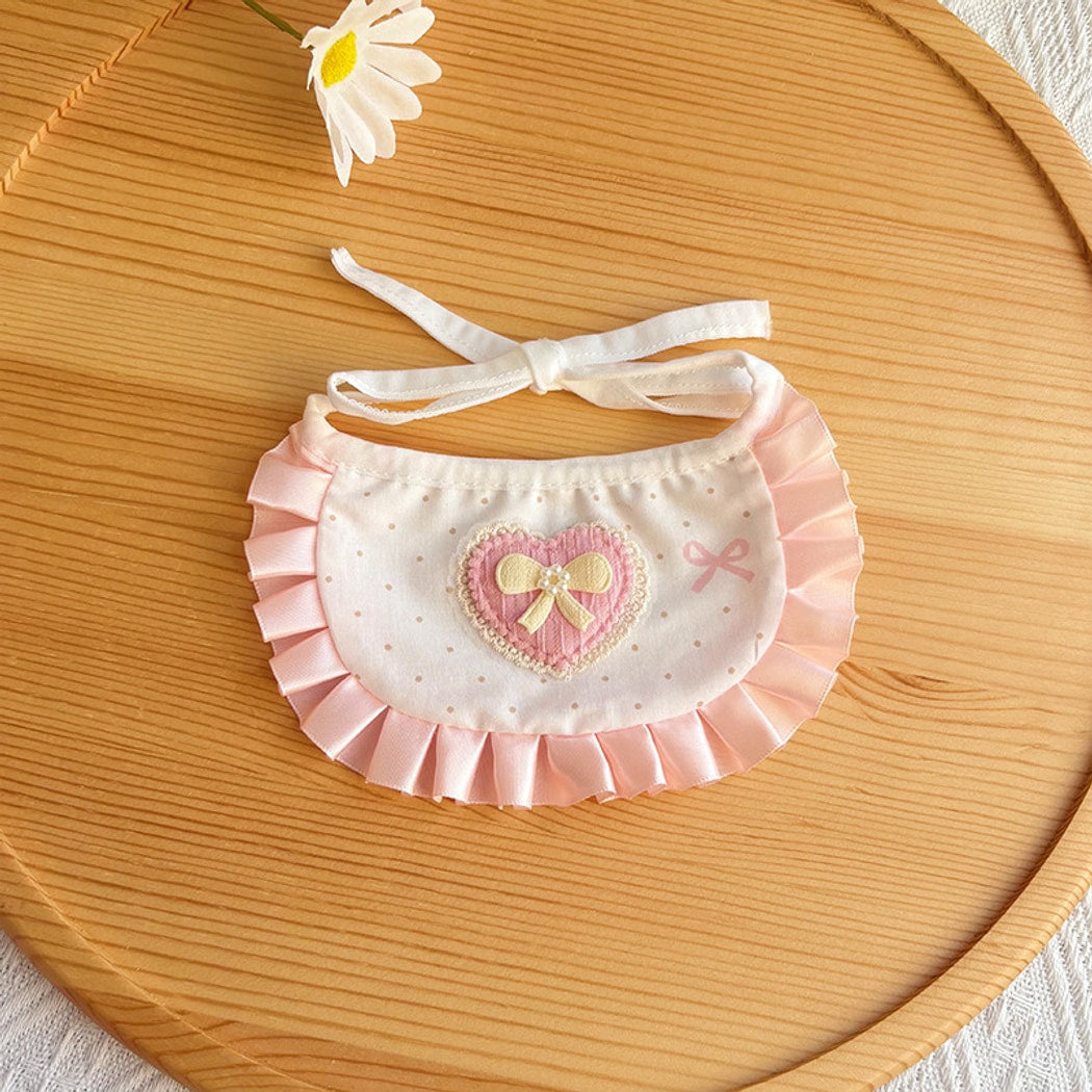 Mokka - Princess Style Tie-On Pet Bib