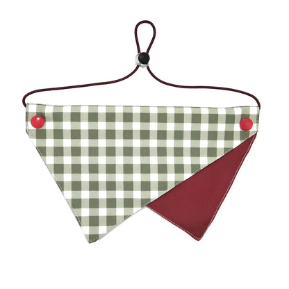 Mokka - Patterned Double-Triangle Bib Pet Neckwear