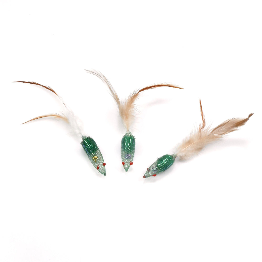Moo - Feather Tail Mouse Chase Cat Toy