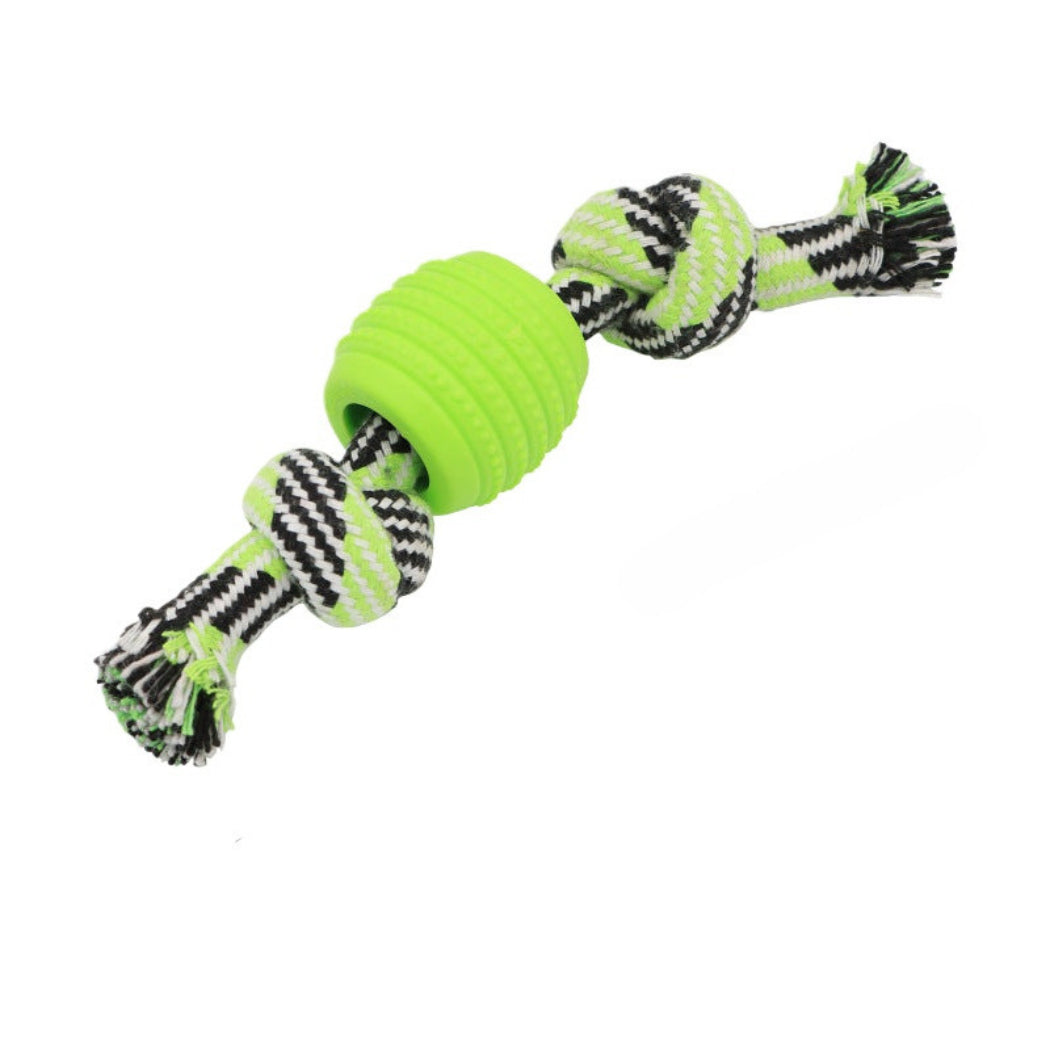 Petkin - Colorful Rope & Ball Dog Toy